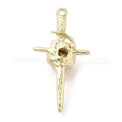 Alloy Rhinestone Pendants&nbsp;PALLOY-P294-02G-02