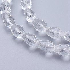 Glass Beads Strands&nbsp;GLAA-R024-11x8mm-12