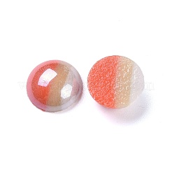 Opaque Glass Cabochons&nbsp;GGLA-S038-12N-10mm