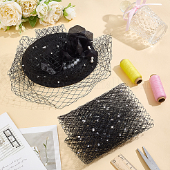 Polyester Mesh Tulle Fabric&nbsp;DIY-WH0671-348A