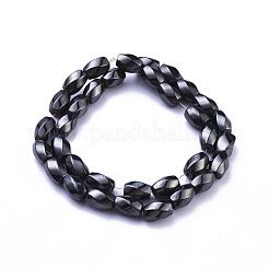 Magnetic Synthetic Hematite Beads Strands&nbsp;IM8x12mm602