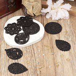 DIY Hollow Earring Making Kit&nbsp;DIY-TA0005-35
