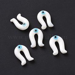 Handmade Evil Eye Lampwork Beads&nbsp;LAMP-E026-03G