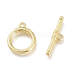 Brass Toggle Clasps&nbsp;KK-Q764-07G