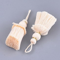 Polycotton(Polyester Cotton) Tassel Big Pendant Decorations&nbsp;FIND-S302-04I