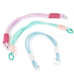 3Pcs 3 Colors Polyester Cord Phone Hand Strap Chains&nbsp;AJEW-TA0002-69
