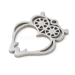 Non-Tarnish 5Pcs 201 Stainless Steel Pendants&nbsp;STAS-B064-06P