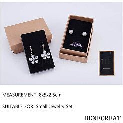 Kraft Paper Cardboard Jewelry Boxes&nbsp;CBOX-BC0001-09