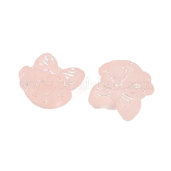Frosted Transparent Acrylic Beads&nbsp;X1-OACR-P029-18B-02