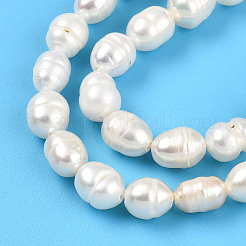 Natural Cultured Freshwater Pearl Beads Strands&nbsp;PEAR-N012-05Y