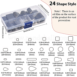 24Pcs High Speed Steel Mixed Shape Style One Hole Hollow Punch Cutter Set&nbsp;PURS-CL0001-27