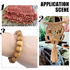 200Pcs Wood Beads&nbsp;WOOD-SP0001-59