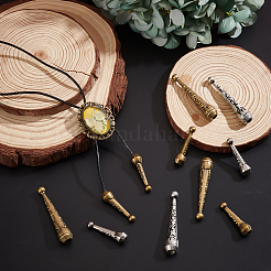 28Pcs 4 Style Alloy Cord Ends&nbsp;FIND-PH0004-26