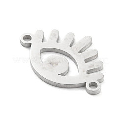 Non-Tarnish 304 Stainless Steel Hollow Connector Charms&nbsp;STAS-P332-06P