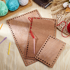 Wooden Basket Bottoms&nbsp;TOOL-WH0159-02A