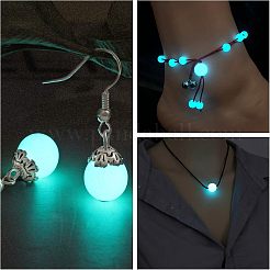 Luminous Acrylic Beads&nbsp;TACR-NB0001-06