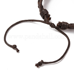 PU Leather Cord Bracelets for Men Women&nbsp;WGFF396-01