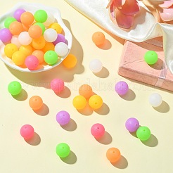 100Pcs Silicone Focal Beads&nbsp;SIL-CJ0002-06