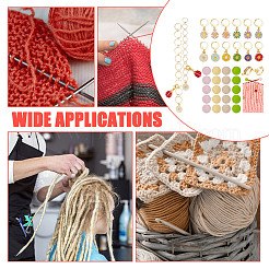 36Pcs Daisy DIY Knitting Tool Sets&nbsp;HJEW-NB00063