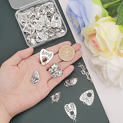 56Pcs 7 Style Tibetan Style Alloy Pendants&nbsp;TIBE-CA0001-22