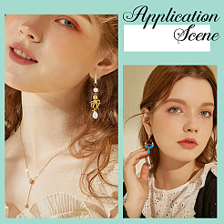 20Pcs Brass Huggie Hoop Earrings for Women&nbsp;EJEW-SC0001-62B