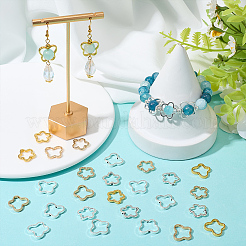 80Pcs 8 Styles Zinc Alloy Bead Frame&nbsp;FIND-SP0020-76
