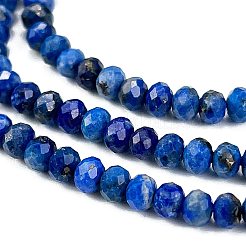 Natural Lapis Lazuli Beads Strands&nbsp;G-L587-B04-02