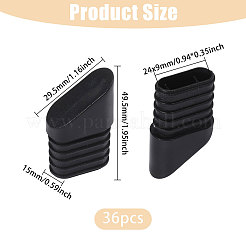 Plastic Furniture End Caps&nbsp;FIND-WH0179-015B
