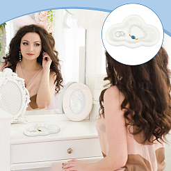 Cloud Shape Ceramic Jewelry Plate&nbsp;AJEW-WH0518-28