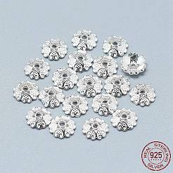 925 Sterling Silver Bead Caps&nbsp;STER-T002-87S