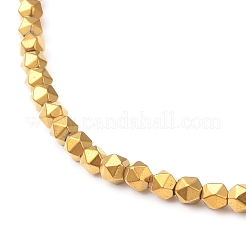 Electroplate Synthetic Non-magnetic Hematite Beads Strands&nbsp;G-F740-02B