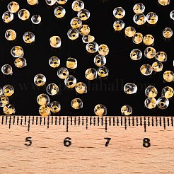 8/0 Inside Colours Transparent Glass Seed Beads&nbsp;SEED-T007-06F