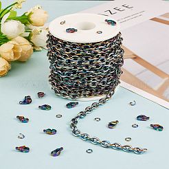 DIY Chain Jewelry Set Making Kit&nbsp;STAS-SZ0002-26