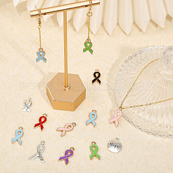88Pcs 14 Styles Alloy Enamel & Alloy Pendants&nbsp;FIND-CA0007-35