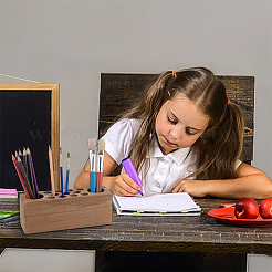 Wooden Pen Holder&nbsp;AJEW-WH0270-403