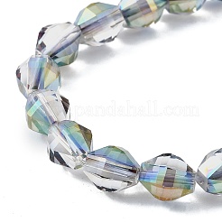 Electroplate Glass Beads Strands&nbsp;EGLA-L045-H-HP02