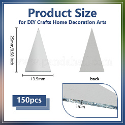 150Pcs Glass Mosaic Pieces&nbsp;DIY-OC0012-33E