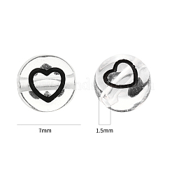 Transparent Acrylic Beads&nbsp;TACR-YW0001-12B