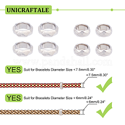 20Pcs 2 Styles 304 Stainless Steel Spacer Beads&nbsp;STAS-UN0041-15