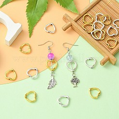 20Pcs 2 Colors Tibetan Style Bead Frame&nbsp;TIBEB-YW0001-20