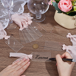 45Pcs Acrylic Table Place Cards&nbsp;AJEW-OC00039