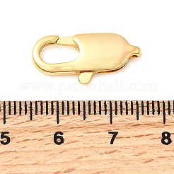 Brass Clasps&nbsp;KK-D407-19G-B