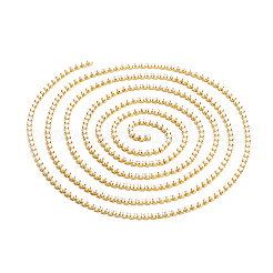 Matte Style Brass Handmade Beaded Chains&nbsp;CHC-L044-02MG