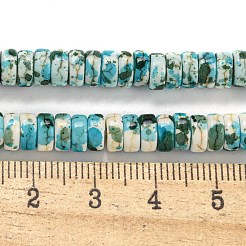 Baking Paint Synthetic Turquoise Beads Strands&nbsp;G-H060-02B-07