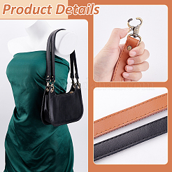 4Pcs 2 Colors Leather Bag Handles&nbsp;FIND-PH0024-26