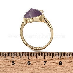 Brass Cuff Rings for Women&nbsp;GG-CBA7610-10G-08