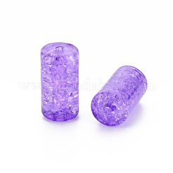 Transparent Crackle Acrylic Beads&nbsp;CACR-S010-02