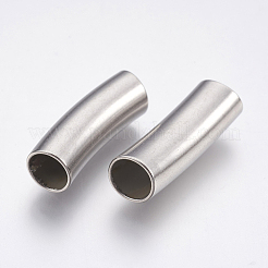 Tarnish Resistant 304 Stainless Steel Tube Beads&nbsp;STAS-P196-18