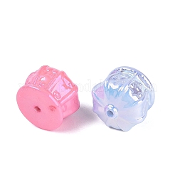 UV Plating Opaque Acrylic Beads&nbsp;OACR-N165-03
