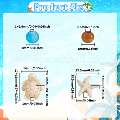 DIY Synthetic Turquoise & Magnesite Bracelet Making Kit&nbsp;DIY-SC0029-02